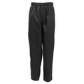 C17 Yarn Dyed Charcoal Pinstripe Designer Chef Pants (Medium)